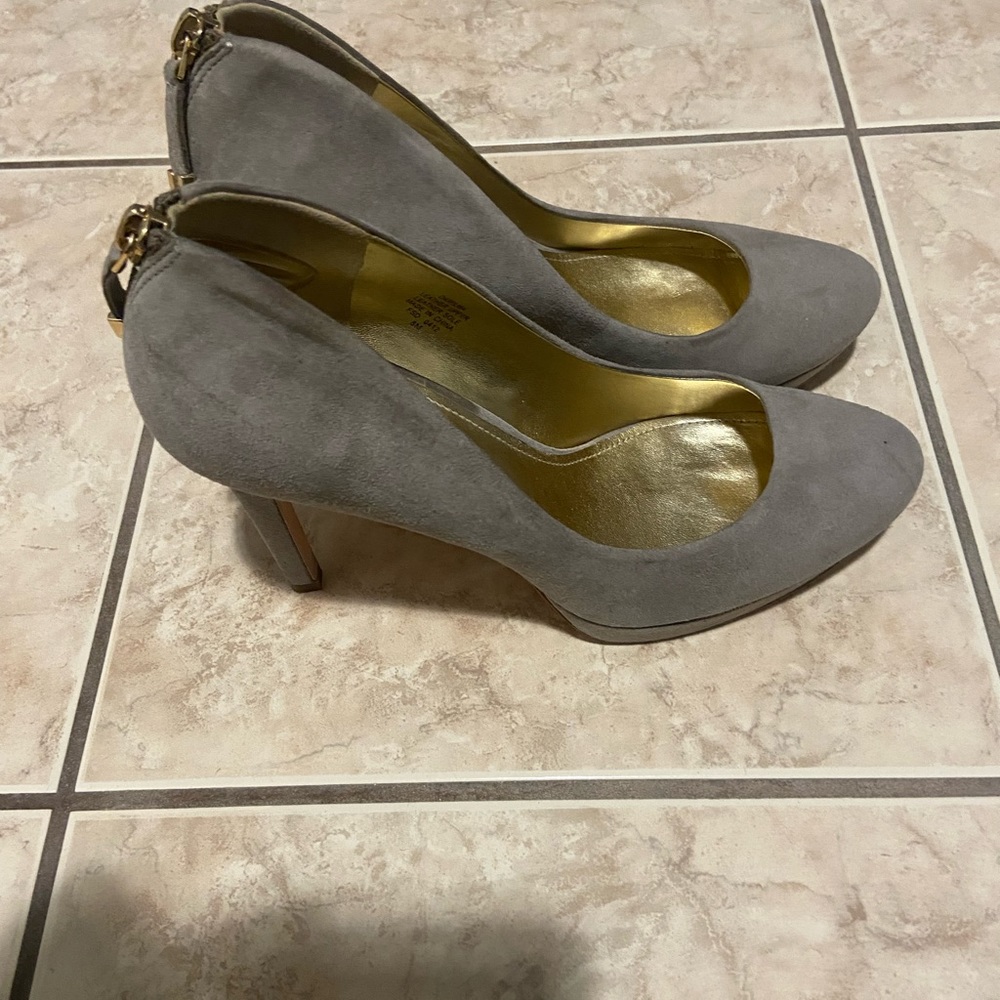 Joan and David Suede Pumps - Picture 4 of 5